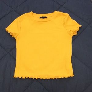 yellow shirt